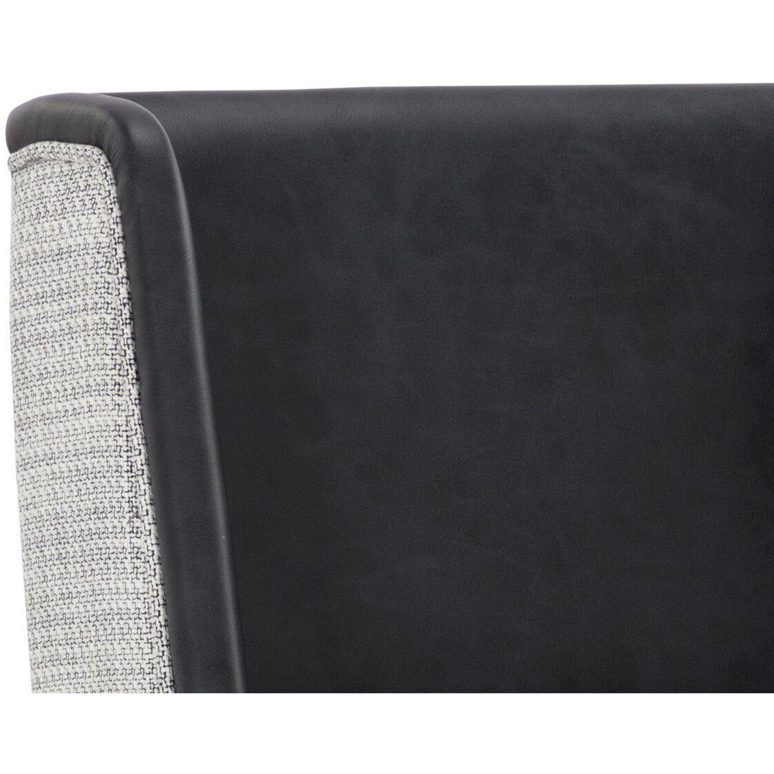 Joplin 41.5 inch Cantina Black / Vera White Pepper Barstool